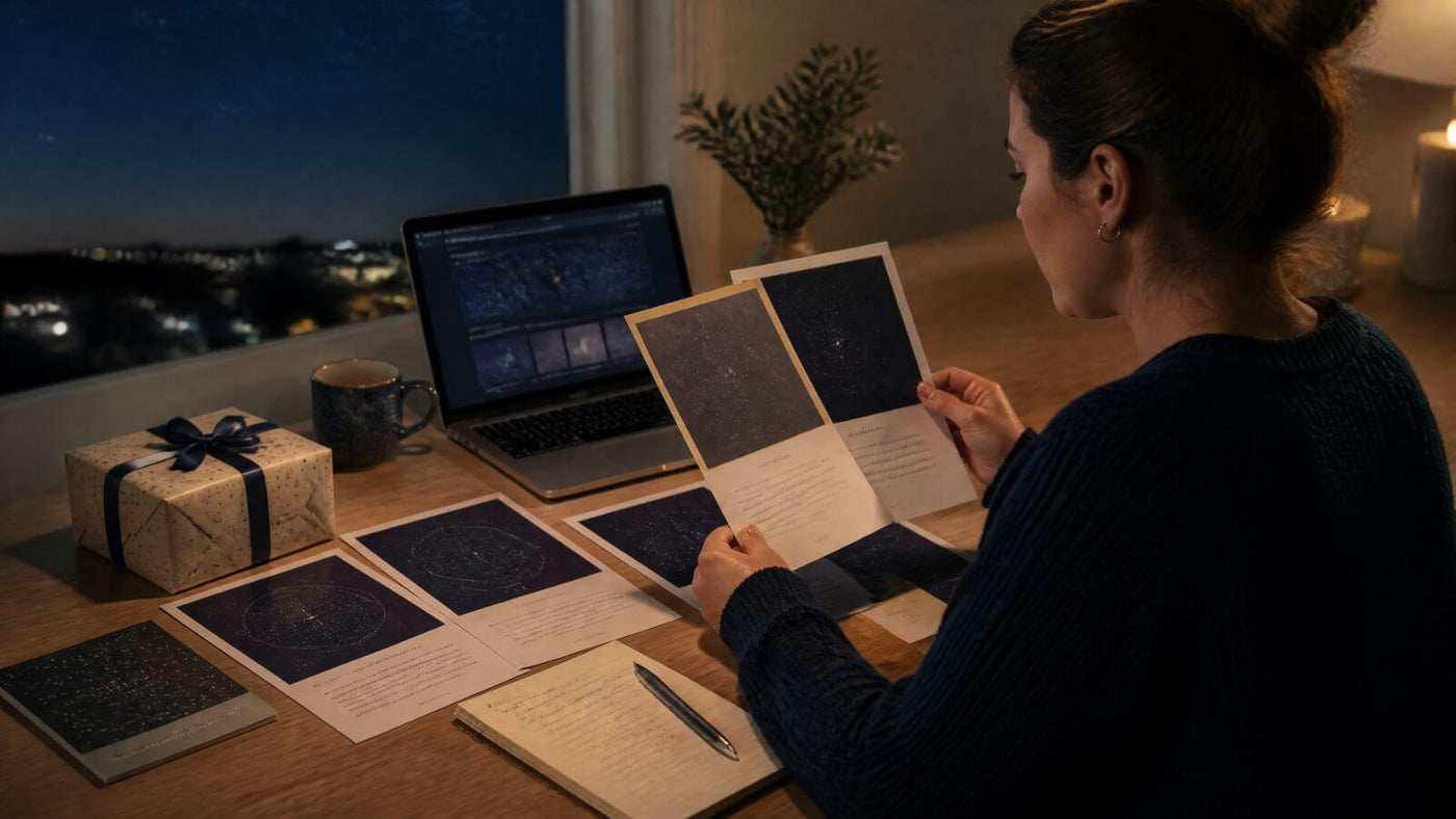 Comparison of different buy a star certificates